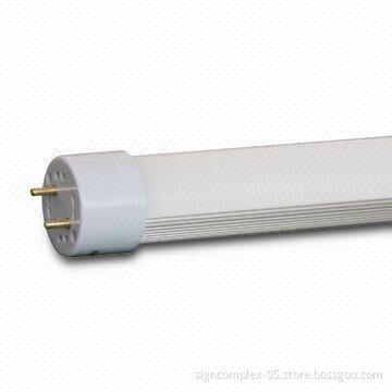 T8 LED Tube with 180° Rotatable End Caps, Works without Ballast